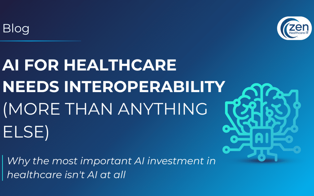 AI for Healthcare Needs Interoperability